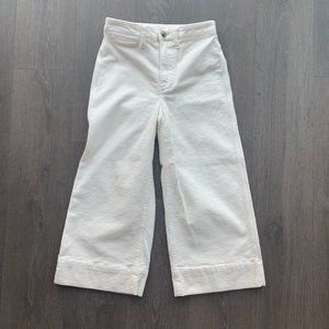 Madewell Wide Leg Corduroy Pant